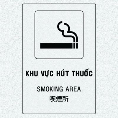 KHU VỰC HÚT THUỐC