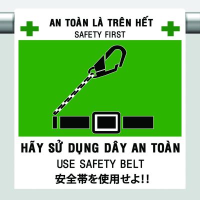 HÃY SỬ DỤNG DÂY AN TOÀN