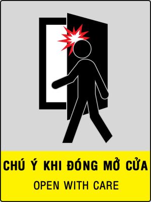 CHÚ Ý KHI ĐÓNG MỞ CỬA