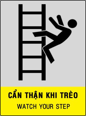 CẨN THẬN KHI TRÈO