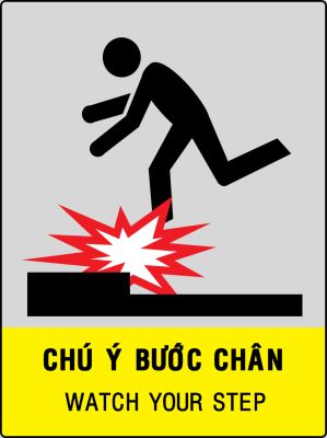 CHÚ Ý BƯỚC CHÂN