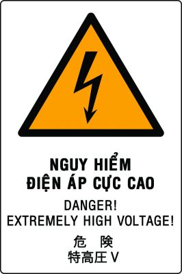 NGUY HIỂM ĐIỆN ÁP CỰC CAO