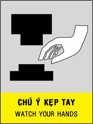 CHÚ Ý KẸP TAY