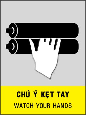 CHÚ Ý KẸT TAY