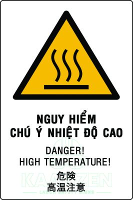 NGUY HIỂM CHÚ Ý NHIỆT ĐỘ CAO