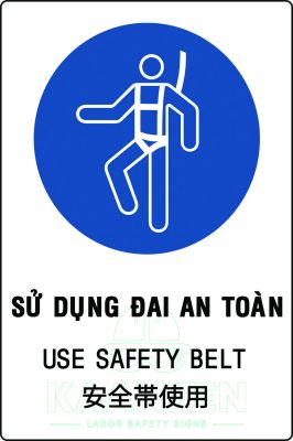 Sử dụng đai an toàn