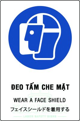 Đeo tấm che mặt