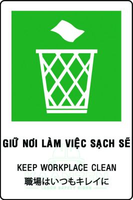 GIỮ NƠI LÀM VIỆC SẠCH SẼ