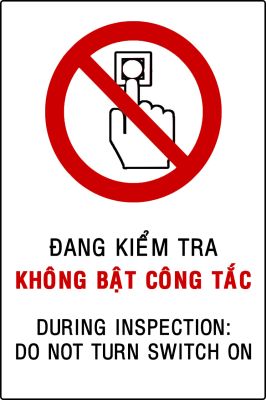 không bật công tắc