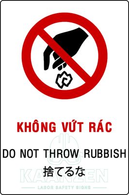 Không vứt rác