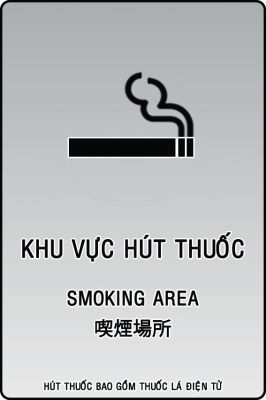 KHU VỰC HÚT THUỐC