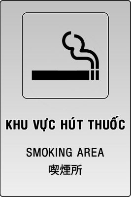 KHU VỰC HÚT THUỐC