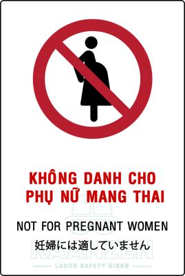 Không dùng cho phụ nữ mang thai