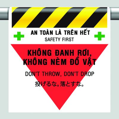 KHÔNG ĐÁNH RƠI, NÉM ĐỒ VẬT