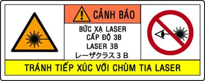 BỨC XẠ LASER CẤP ĐỘ 3B