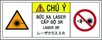 BỨC XẠ LASER CẤP ĐỘ 3R