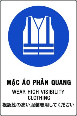 Mặc áo phản quang