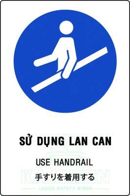 Sử dụng lan can