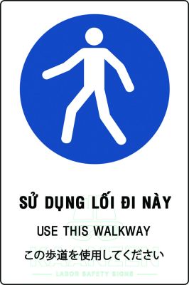 Sử dụng lối đi này